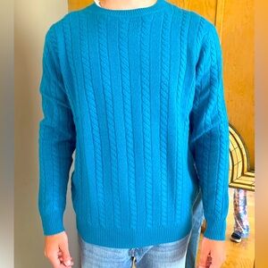 Vineyard Vines Cashmere Cable Crewneck Men’s Sweater